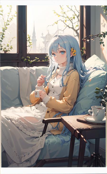 36979-1091387848-polaroid photo, masterpiece, best quality, 1girl, relaxing in the morning, tranquil, peaceful, cozy, relaxed, fluffy knit cardig.png